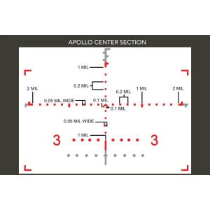 Luneta celownicza Primary Arms GLx 4-16x50 mm FFP iR ACSS Apollo 6.5CR/.224V