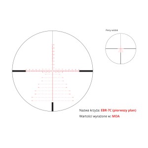 Luneta celownicza Vortex Razor II HD 4,5-27x56 FFP 34 mm EBR-7/H59/Tremor 3