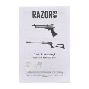 Pistolet wiatrówka RGun Blaze 5,5 mm CO2