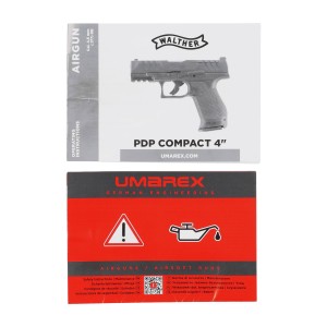 Pistolet wiatrówka Walther PDP Compact 4" 4,5 mm BB CO2 3 J