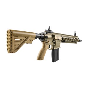 Replika karabinek ASG HK HecklerKoch HK416 A5 Sportsline 6 mm full-auto piaskowy