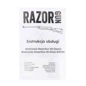 Wiatrówka RGun B2 Classic 5,5 mm drewno