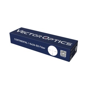 Luneta biegowa Vector Optics Continental x8 1-8x24i ED Fiber SFP-VET-FDR SCOC-45 czarna