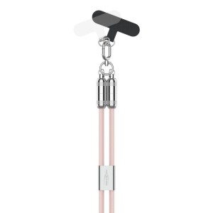 Kabel smyczkowy Ansmann USB-C/C,60W,120cm,różowy