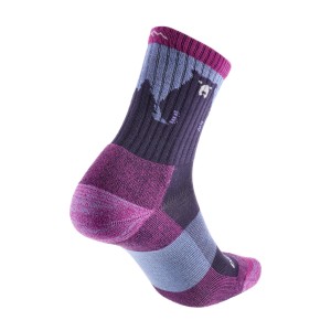 Skarpety trekkingowe damskie Darn Tough Bear Town Purple