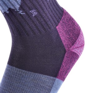 Skarpety trekkingowe damskie Darn Tough Bear Town Purple