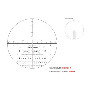 Luneta celownicza Vortex Razor II HD 4,5-27x56 FFP 34 mm EBR-7/H59/Tremor 3
