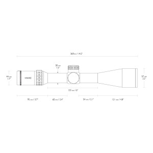 Luneta celownicza Hawke Frontier 30 4-24x50 SF IR LR Dot 16x