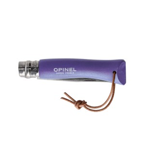 Nóż składany Opinel Colorama 06 inox grab fioletowy