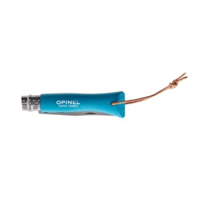 Nóż składany Opinel Colorama 06 inox grab turkusowy