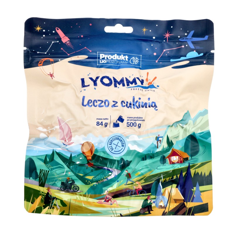 Żywność liofilizowana Lyommy Leczo z cukinią 500 g