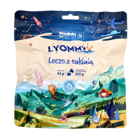 Żywność liofilizowana Lyommy Leczo z cukinią 500 g