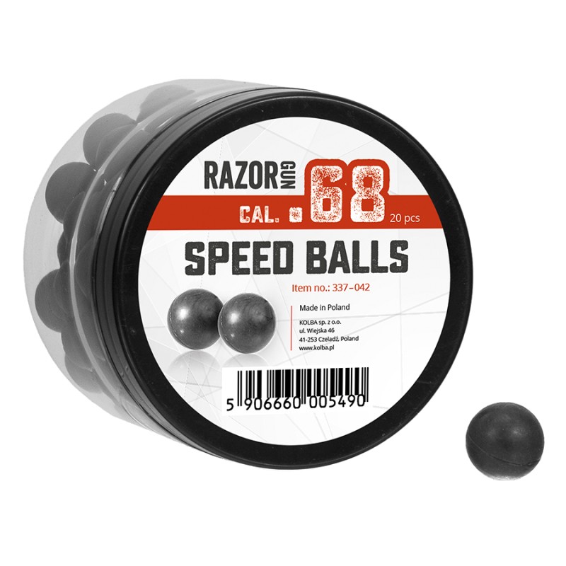 Kule gumowe RazorGun 68 kal. .68 / 20 szt. do Umarex T4E HDS i SG-68