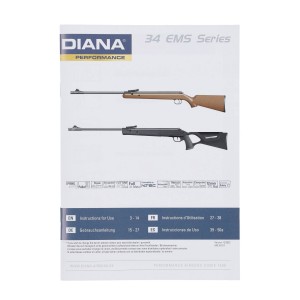 Wiatrówka Diana 34 EMS syntetyk czarna 5,5 mm