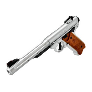 Pistolet wiatrówka Ruger Mark IV 4,5 mm srebrny