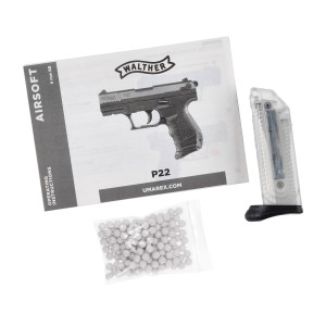 Replika pistolet ASG Walther P22 6 mm