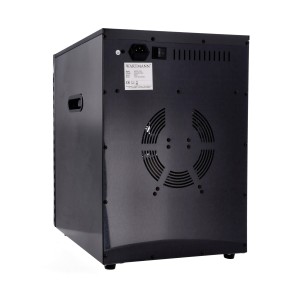 Dehydrator stalowy Wartmann WM-2512 DH z podświetleniem led wnętrza - czarny
