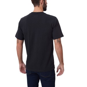 Koszulka Carhartt K87 Pocket - black