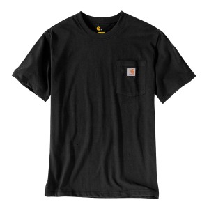 Koszulka Carhartt K87 Pocket - black