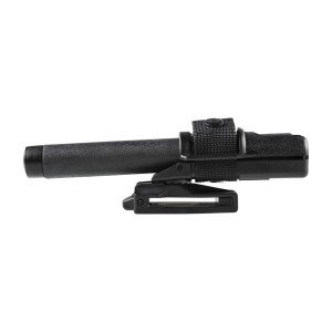 Pałka teleskopowa ESP Friction Lock 21" czarna hartowana z rękojeścią imitującą skórę