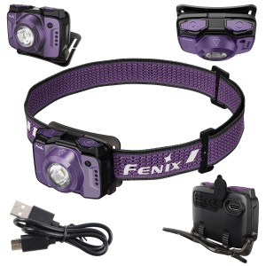 Latarka czołowa Fenix HL12R V2.0 fioletowa