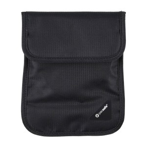 Portfel antykradzieżowy na biodro Pacsafe Coversafe V100 czarny