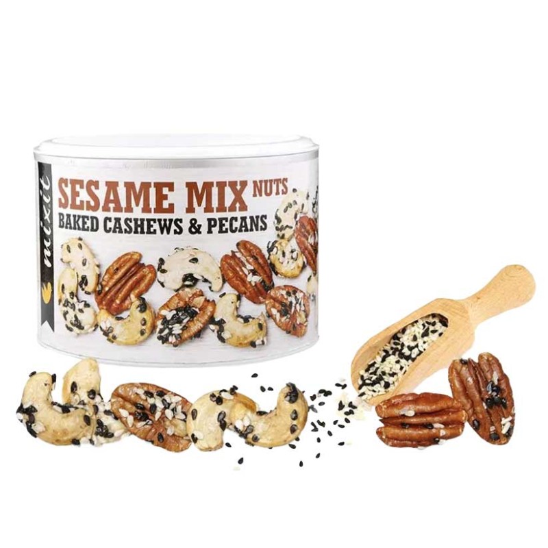 Pieczone orzechy z sezamem i różową solą Mixit Sesame Mix Nuts 150 g