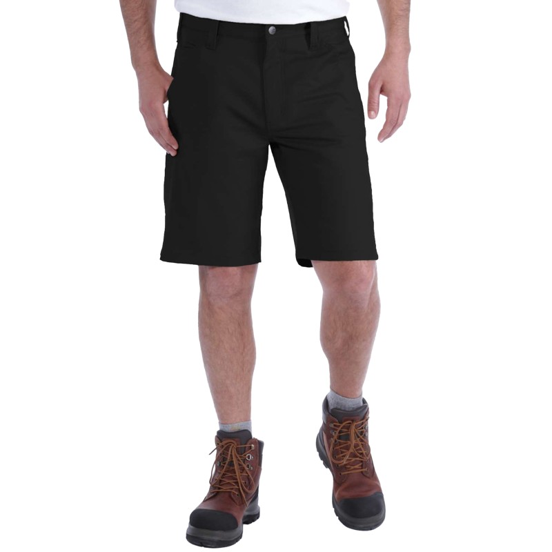 Spodenki Carhartt Rugged Stretch Canvas black