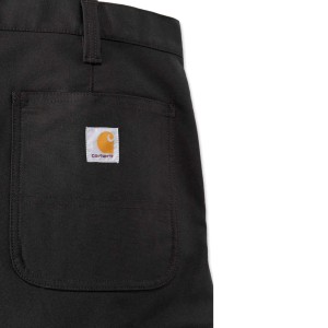Spodenki Carhartt Rugged Stretch Canvas black