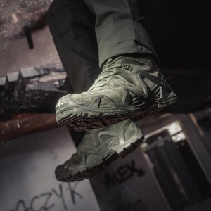 Buty wojskowe LOWA ZEPHYR MK2 GTX MID UK zielone