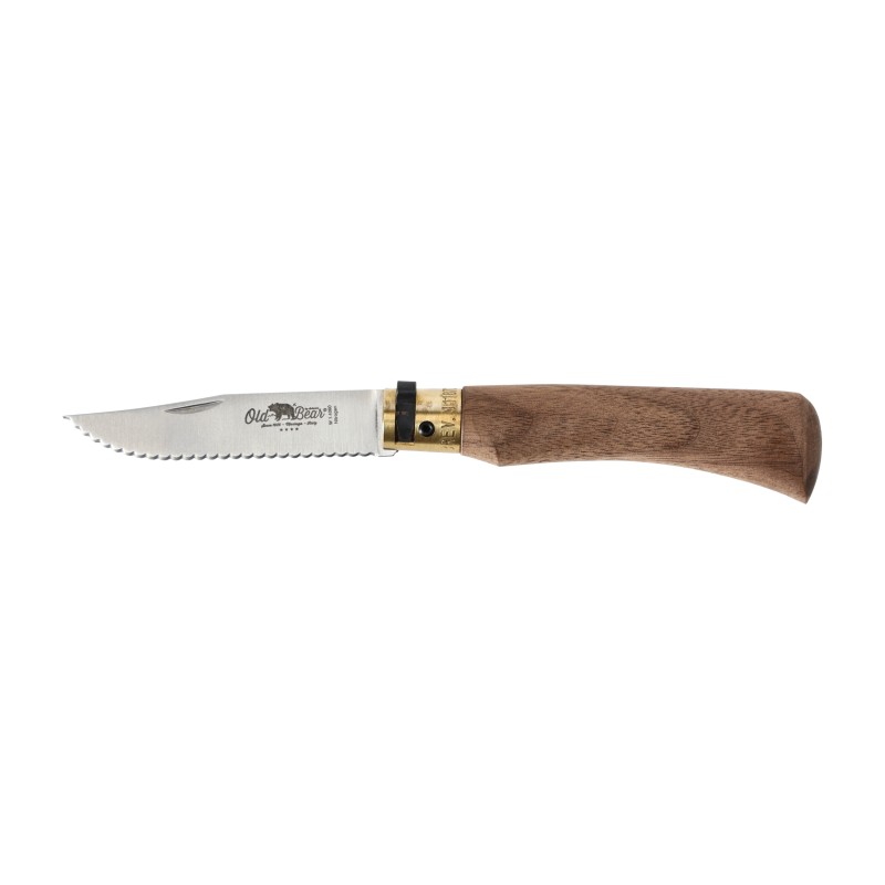 Nóż składany Antonini Old Bear Classical Wavy 190 mm - walnut
