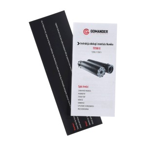 Tłumik Gomander Titan X QD-LOCK L 5,56 M26x1,5 Czarny