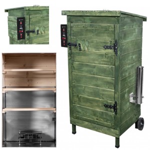 Wędzarnia smoker RealHunter Basic 270 l 2000W zielona