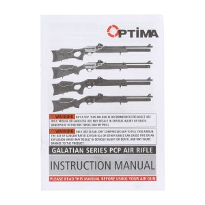 Wiatrówka PCP Optima by Hatsan Galatian IV Carabine QE 6,35 mm