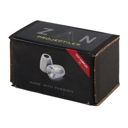 Zestaw testowy ZAN slug .25 (6,35mm) - 8x30szt- 30sztuk z każdej gramatury (8 gramatur) paczce