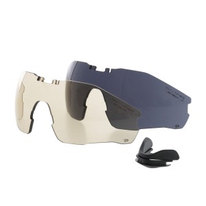 Okulary balistyczne Bolle Safety MY6 Eyeshield w zestawie z trzema wizjerami