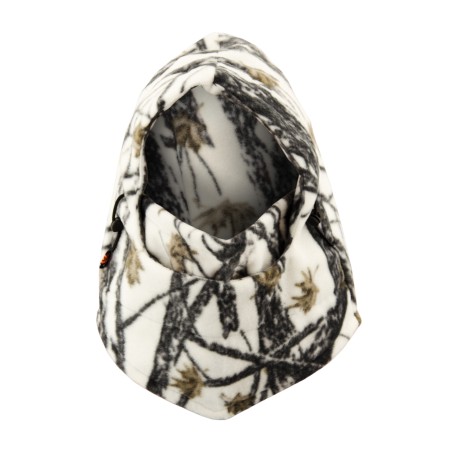 KOMINIARKA  MYŚLIWSKA  HUNTER  MASKA  POLAR  camo  snow,  orange