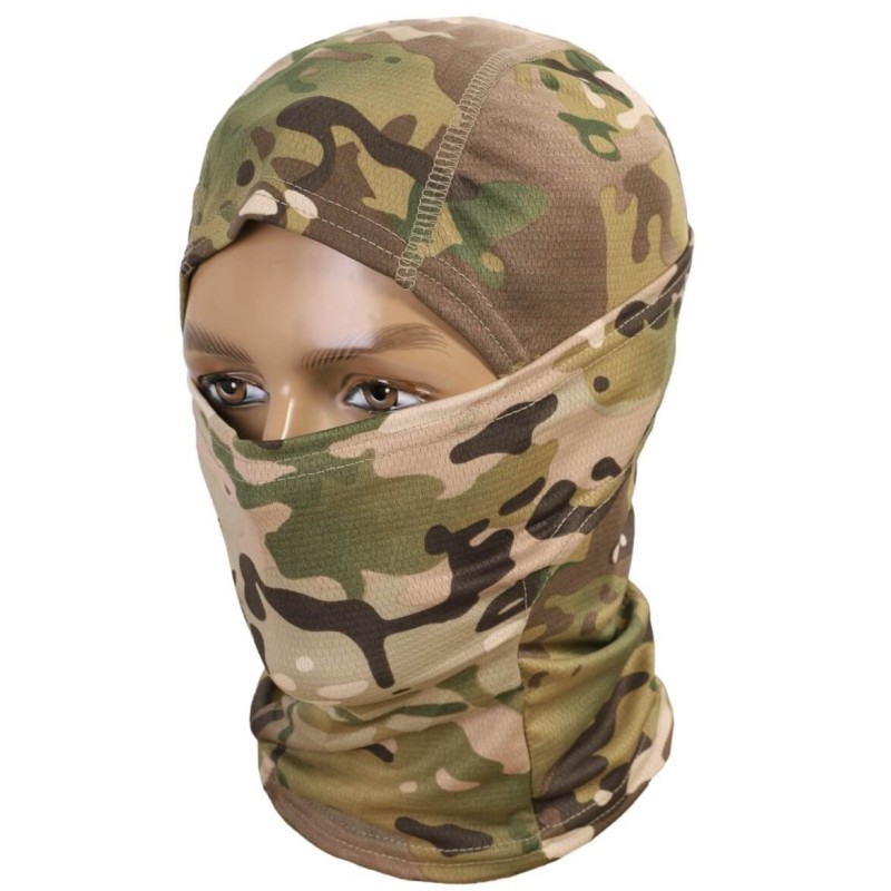 KOMINIARKA  MYŚLIWSKA  HUNTER,  KOMIN  CZAPKA  SZAL  CIENKA  KAMUFLAŻ  MORO