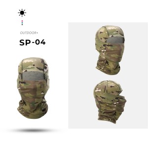 KOMINIARKA  MYŚLIWSKA  HUNTER,  KOMIN  CZAPKA  SZAL  CIENKA  KAMUFLAŻ  MORO