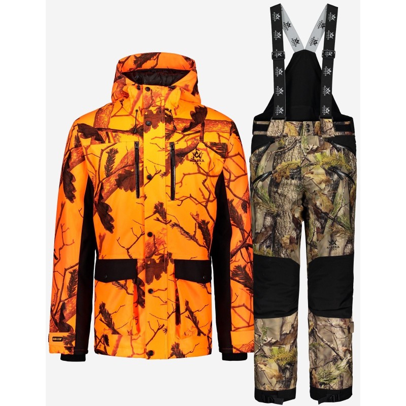 Komplet  ALASKA  Tundra  Blaze  3D,  ocieplany  zestaw  Alaska  membrana  APS