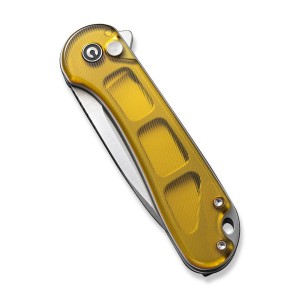 Nóż CIVIVI Button Lock Elementum II Ultem Amber