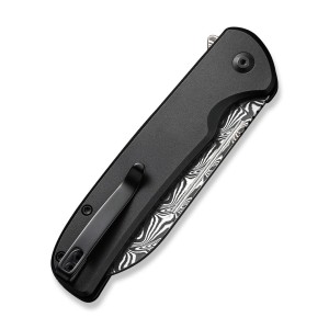 Nóż CIVIVI Chevalier II Aluminum Black Damascus