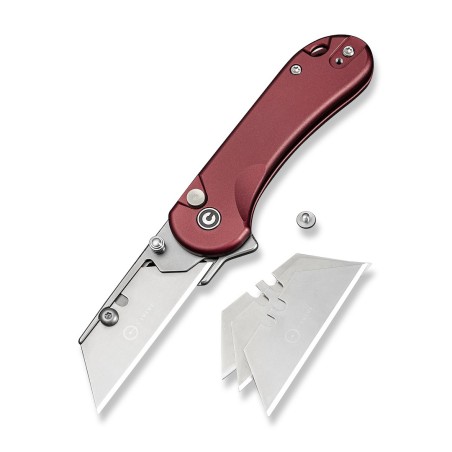 Nóż CIVIVI Elementum Utility Alu Burgund C23039B-5
