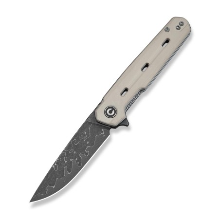 Nóż CIVIVI Navo Damascus Ivory G10 by Ostap Hel