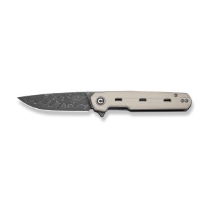 Nóż CIVIVI Navo Damascus Ivory G10 by Ostap Hel