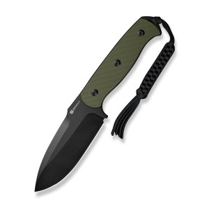 Nóż SENCUT Fixed Toxodon G10 OD Green Black Blade