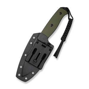 Nóż SENCUT Fixed Toxodon G10 OD Green Black Blade
