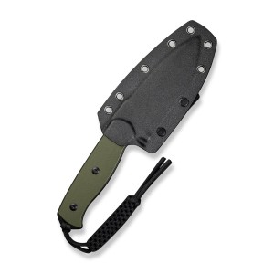 Nóż SENCUT Fixed Toxodon G10 OD Green Black Blade
