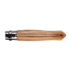 Nóż składany Opinel 8 inox dąb seria Animal - ryba