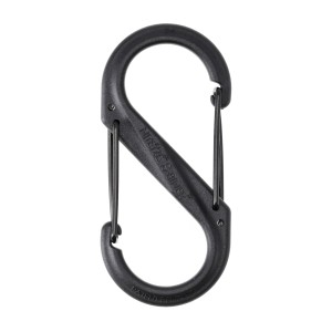 Polimerowy karabinek Nite Ize S-Biner 4 Black Gate czarny